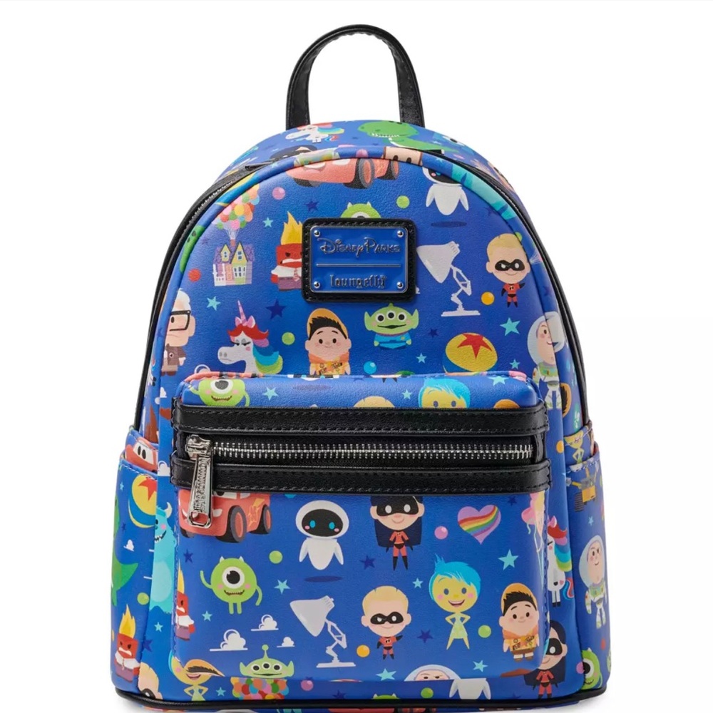 Disney Pixar Chibi Loungefly Mini Backpack New with Tags